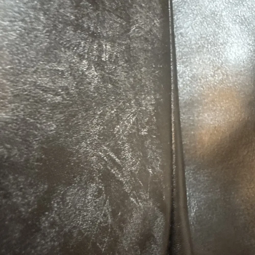 Talbots Black Leather Calfhair Chita Pattern Small Crossbody‎ Purse 9.5x9x3